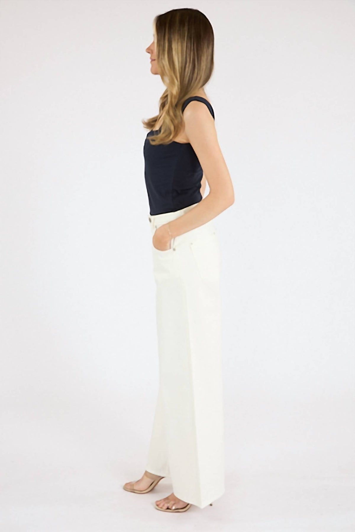 French Connection - Maisie Ruched Front Tank