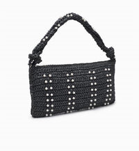 Urban Expressions - Women's Clarissa Straw Shoulder Bag