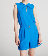 Halston - Faren Top in Fluid Crepe