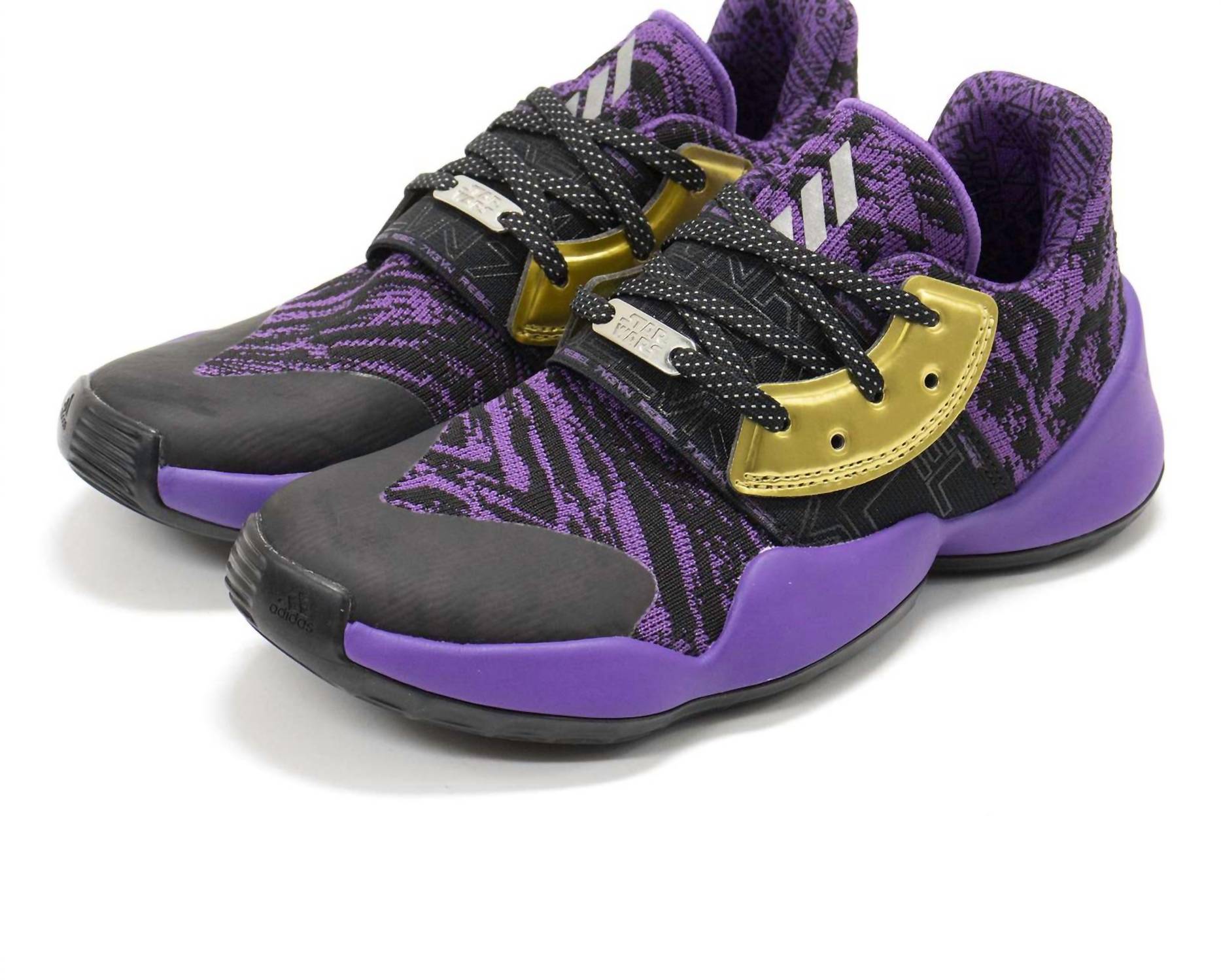 Adidas - Boy's Harden Vol. 4 Star Wars Lightsaber Basketball Shoes