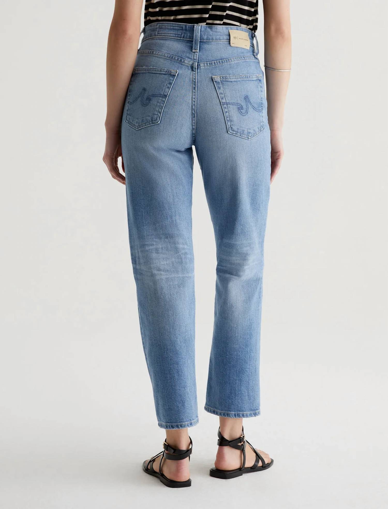 Ag Jeans - Rian High-rise Straight Jeans
