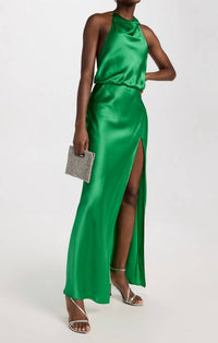 Amanda Uprichard - Aurela Halter Gown Dress