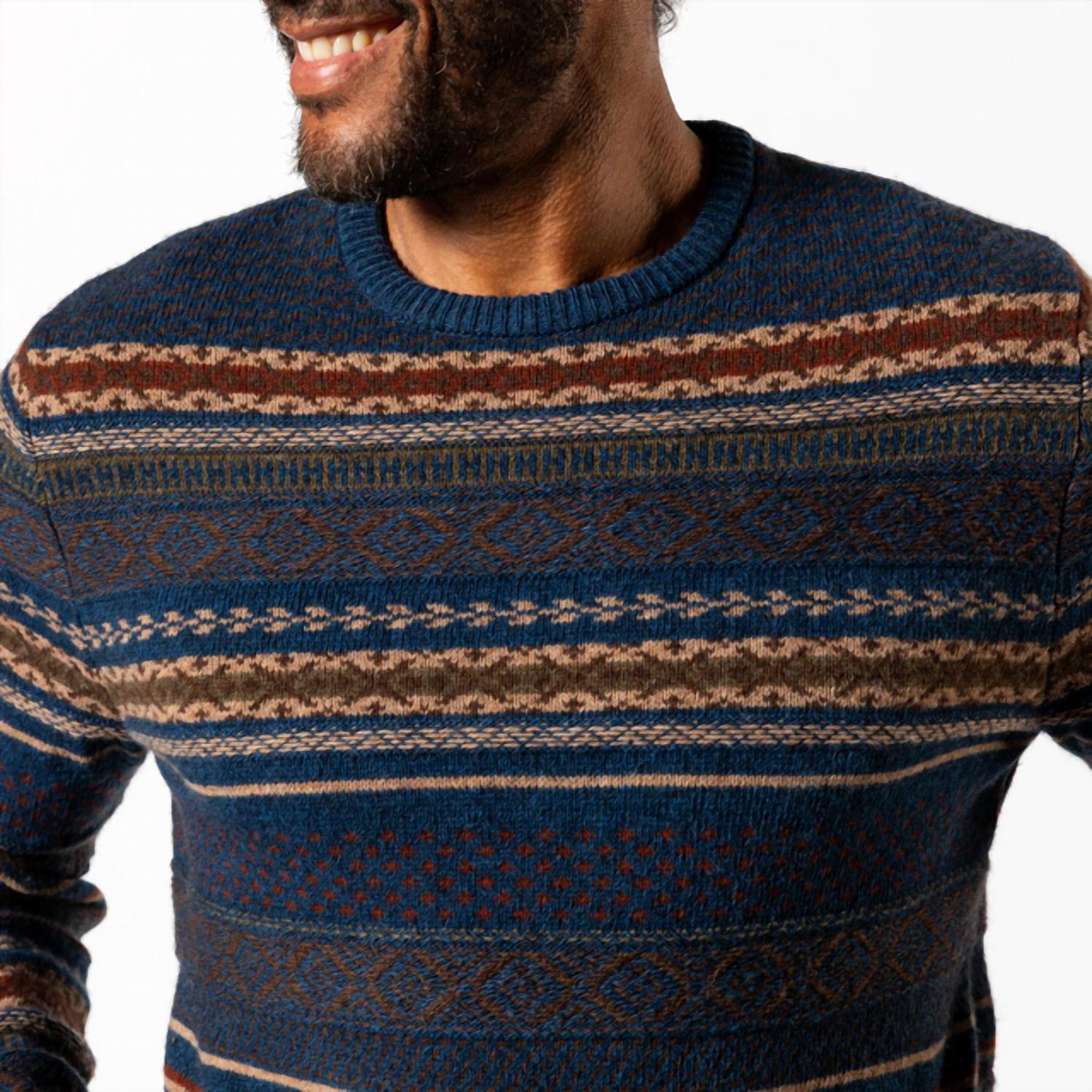 Duck Head - Birch Fair Isle Crewneck Sweater