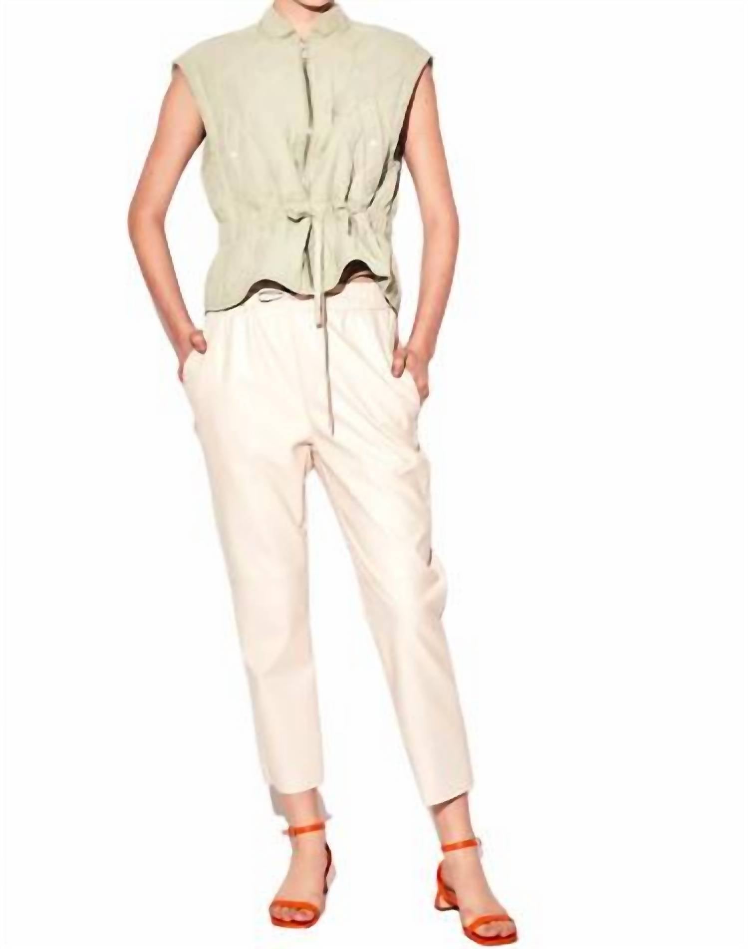 Deluc - Vegan Leather Fleetwood Pants