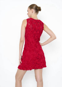 Flora Bea - Rose Tulle Ellis Formal Short Dress