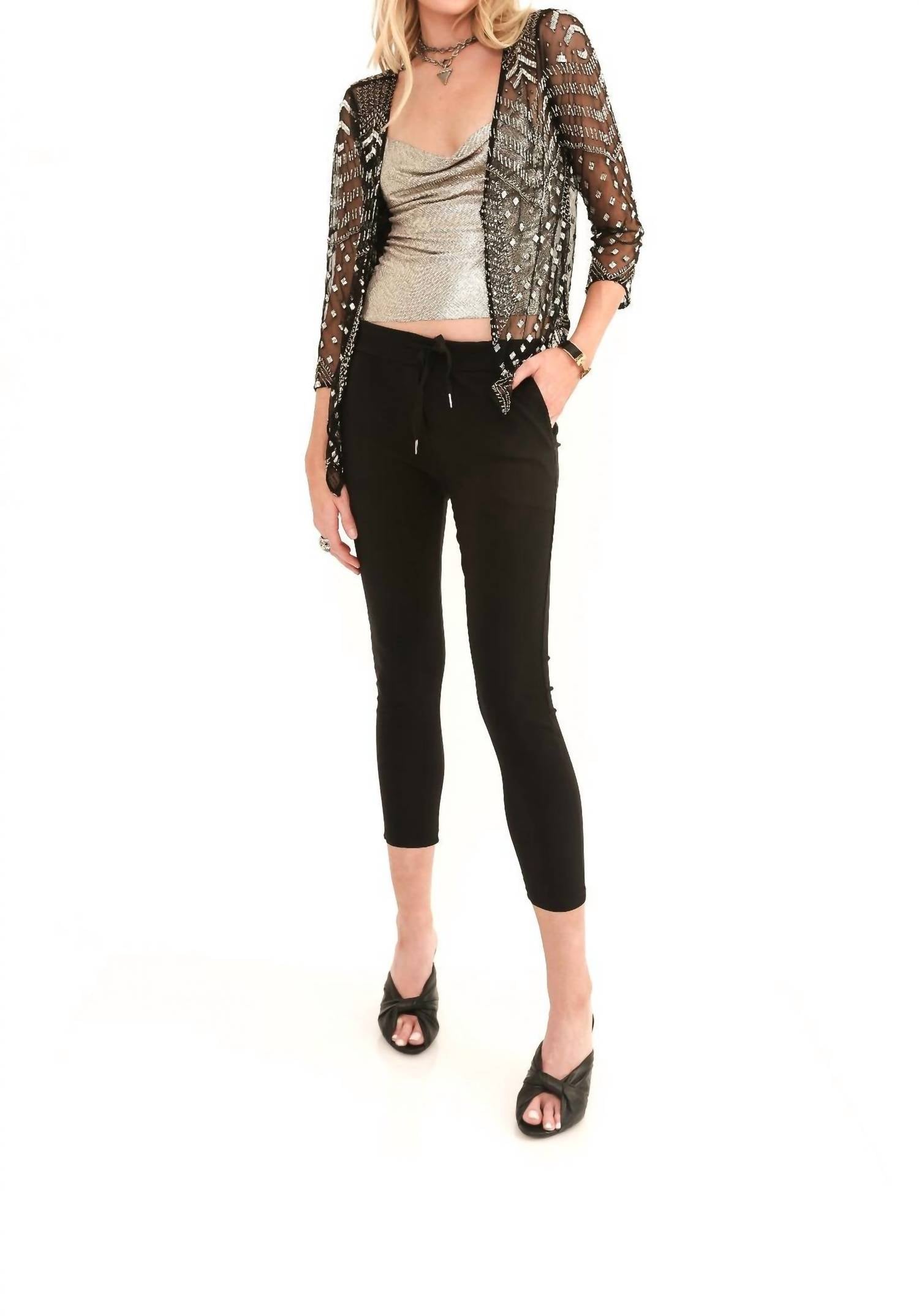 Malibu Road - Janis Beaded Light Jacket
