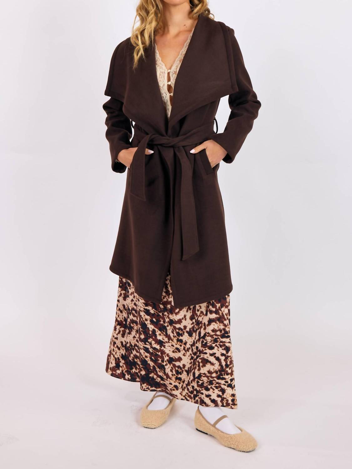 Sage The Label - Tati Belted Coat