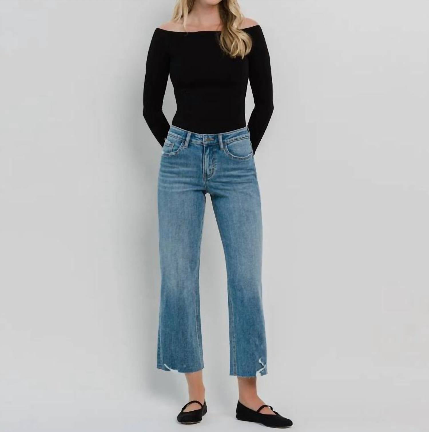 Flying Monkey - High Rise Boyfriend Jeans
