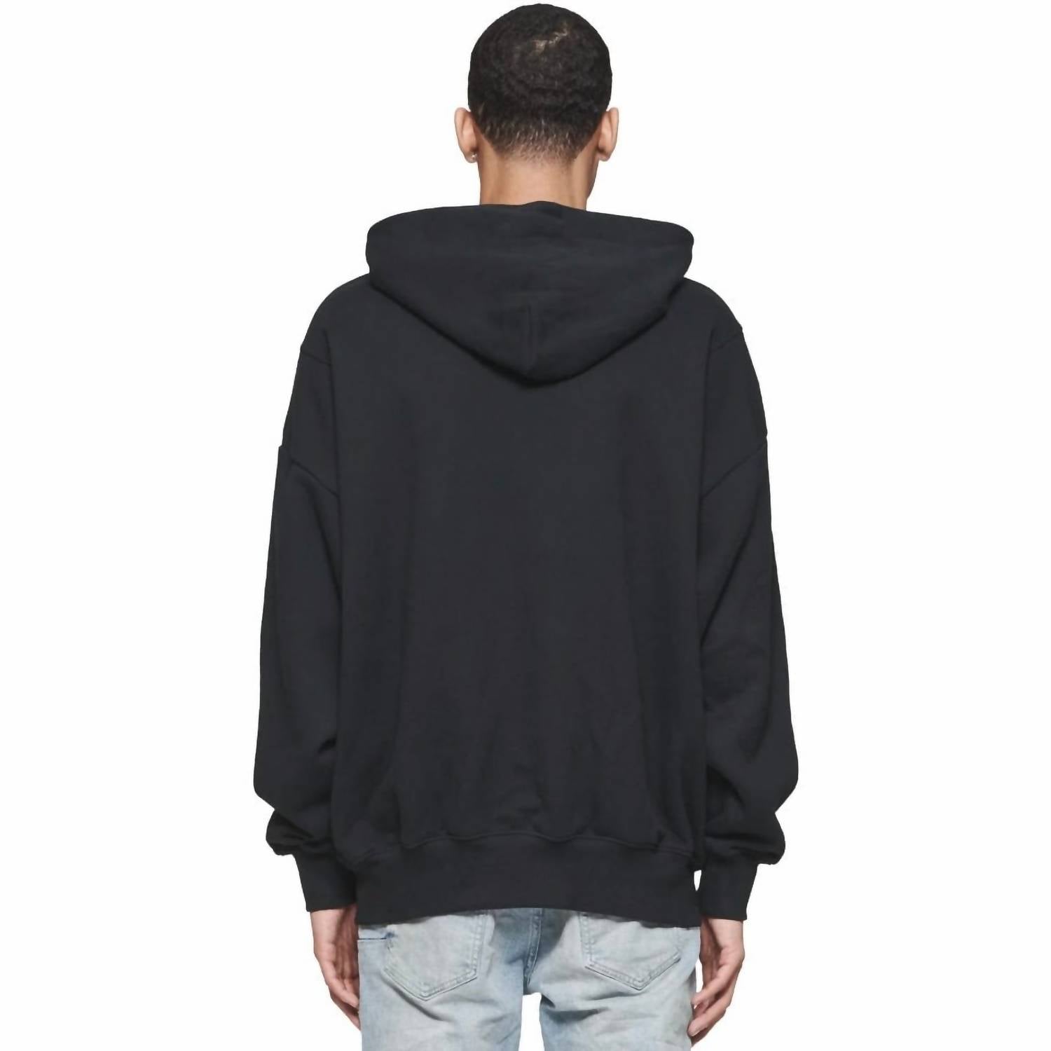 Purple Brand - Heavyweight Fleece Po Circle Wordmark Hoodie
