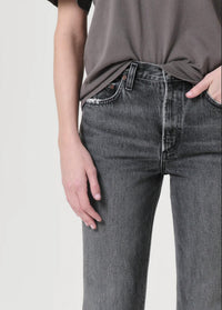 AGOLDE Valen Mid-rise Vintage Straight Jean in spirit - women's jeans - view 5