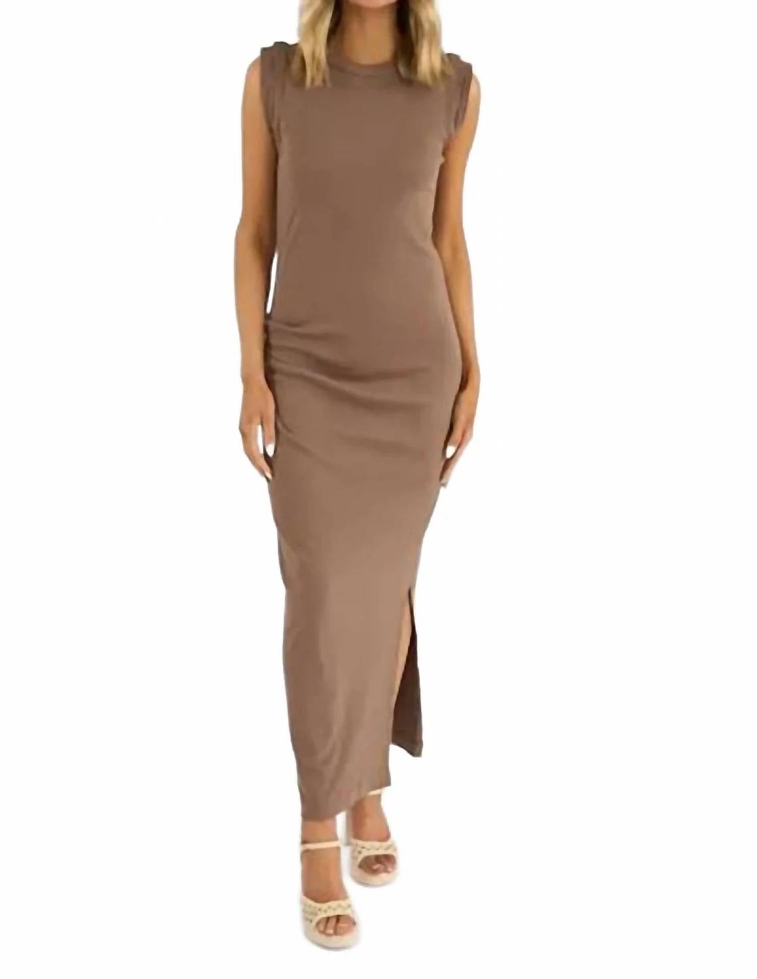 Michael Stars - Calliope Extended Sleeve Maxi Dress