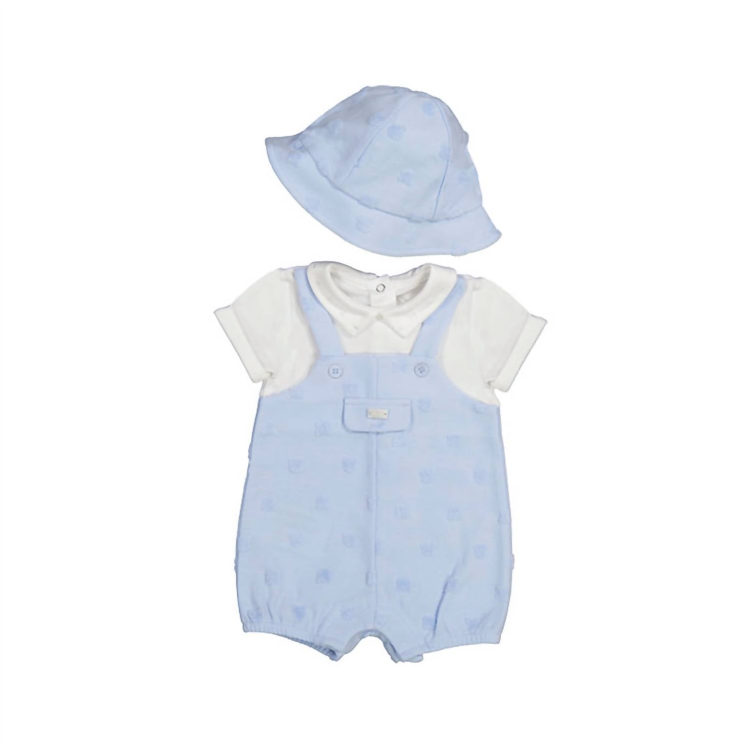 Mayoral - Baby's Overall With Hat Set