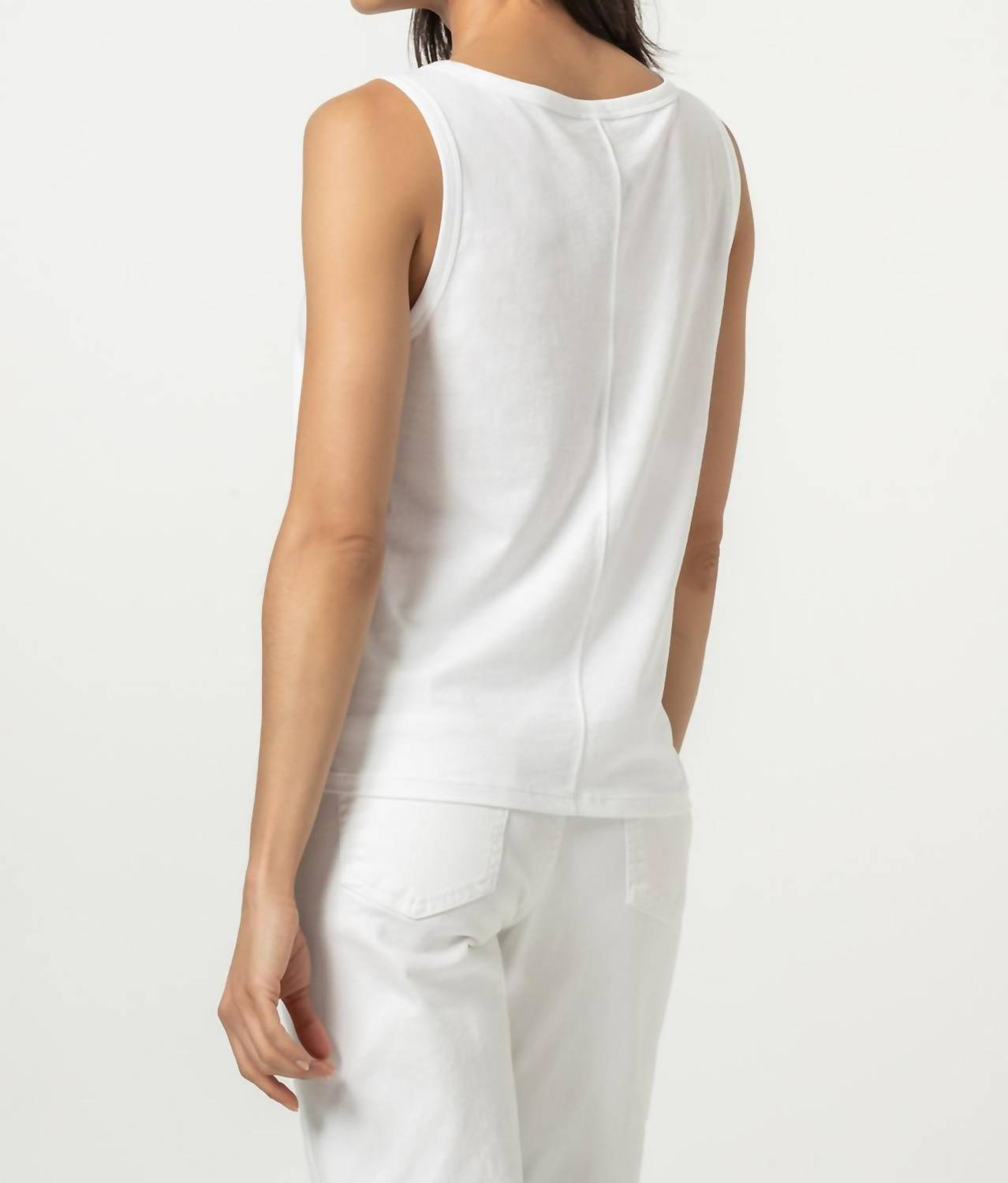 Lilla P - Pima Jersey Boatneck Shell