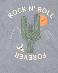 Tiny Whales - Boys' Cactus Rock Muscle Tee