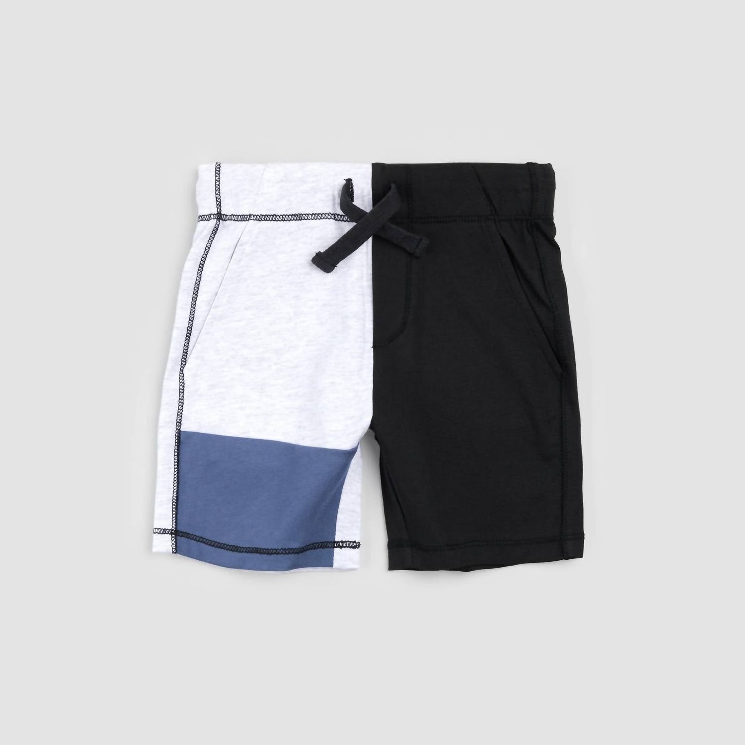 Miles The Label - Boy Colorblock Short Sleeve Top & Short Set