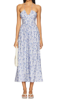 Minkpink - Evelyn Halter Midi Dress