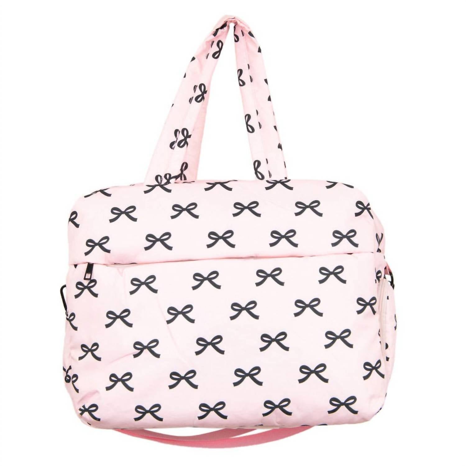Katydid - Women's Mini Coquette Bows Duffle Weekender Bag