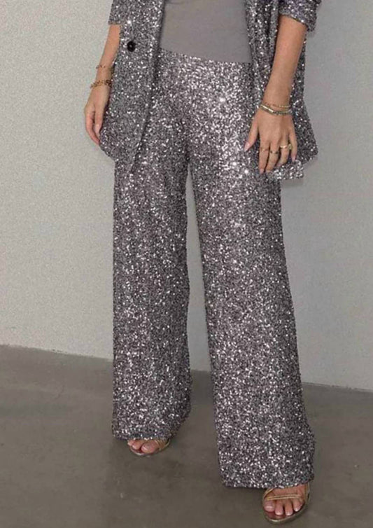Never Fully Dressed - Freddie Sequin Trouser Pants