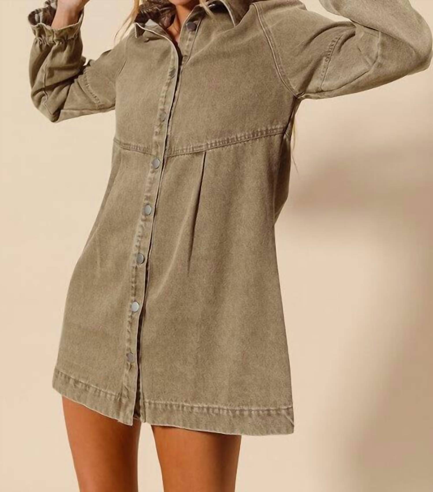 So Me - Olivia Shirt Dress