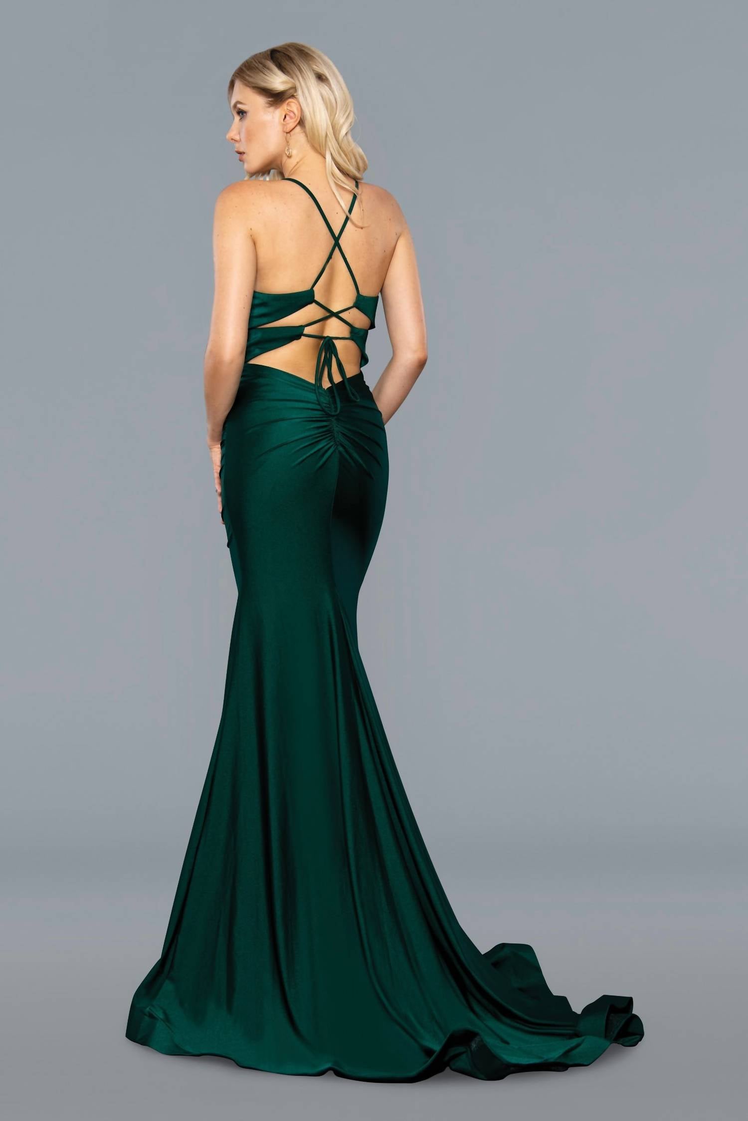 Stella Couture - Long Formal Fitted Prom Dress