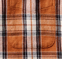 Taylor Stitch Crater Long Sleeve Button Down Shirt in brick plaid - women's shirt - view 4