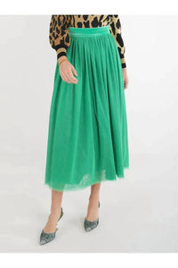 Emily McCarthy Jolly Misty Maxi Skirt in green - women's skirt