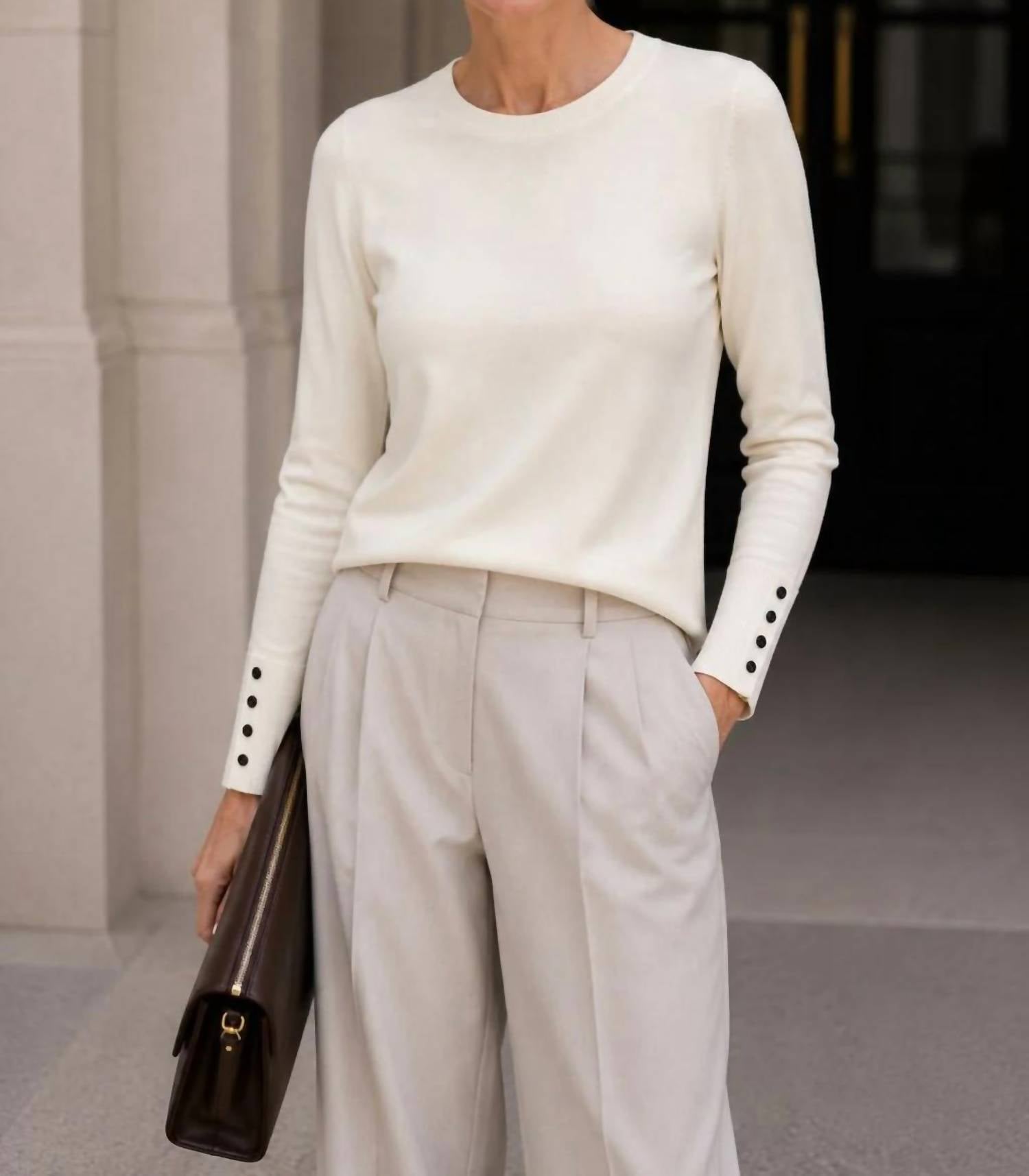 J'Envie/Eli - Cammi Crewneck Sweater