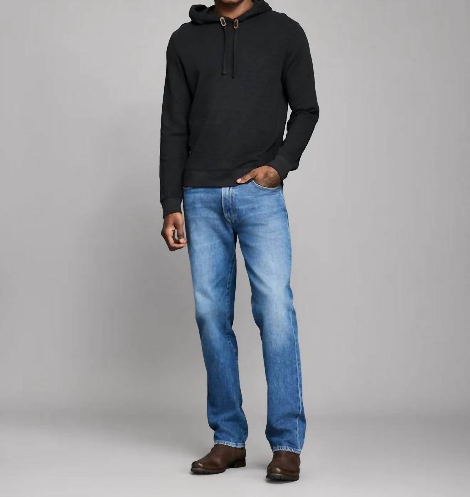 Billy Reid - French Terry Hoodie Pullover Sweatshirt