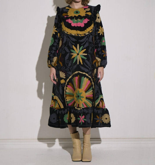 Asha - Suzani Maxi Dress