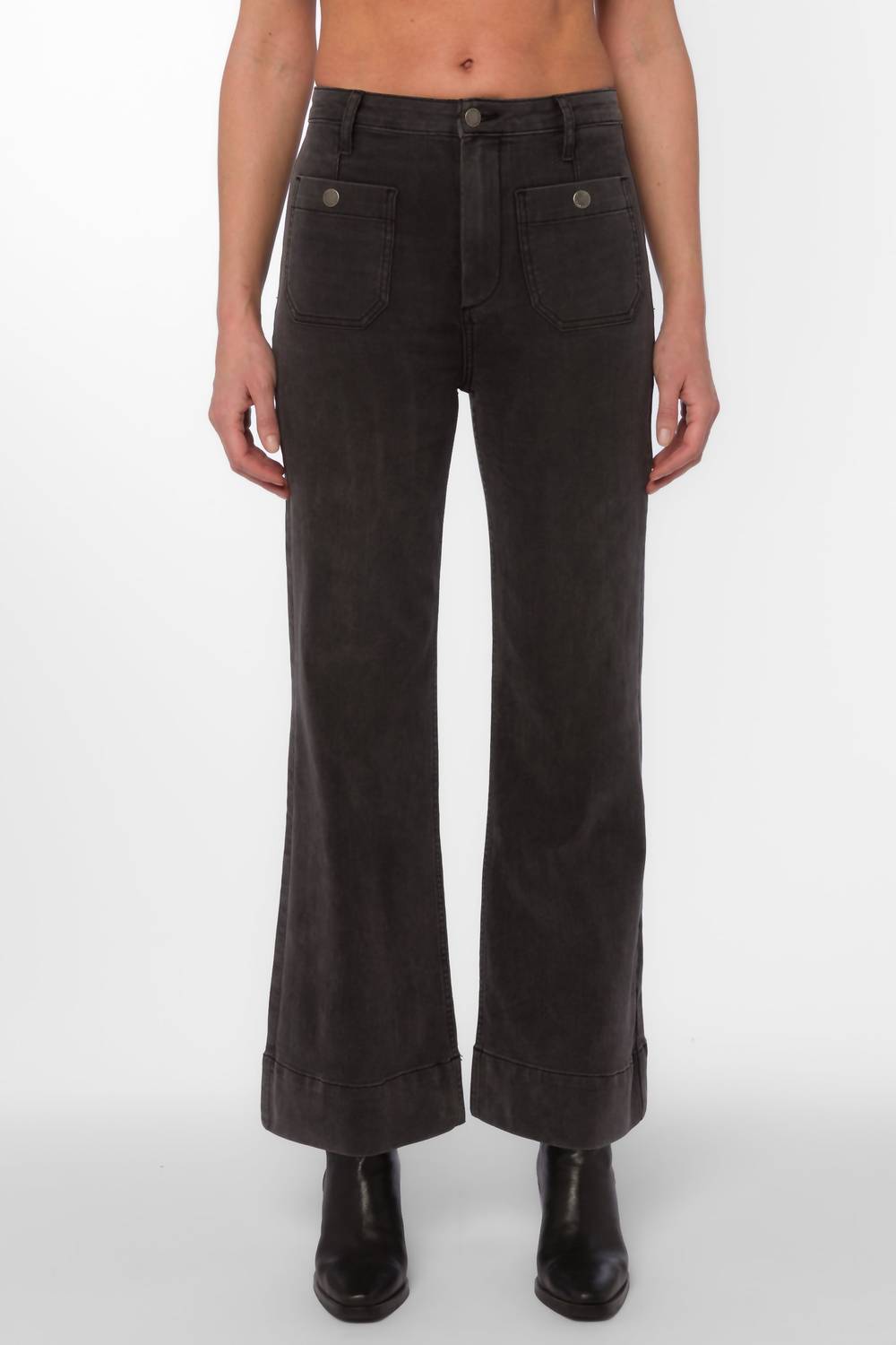 Velvet Heart Gia Jeans in black - women's jeans - detail view