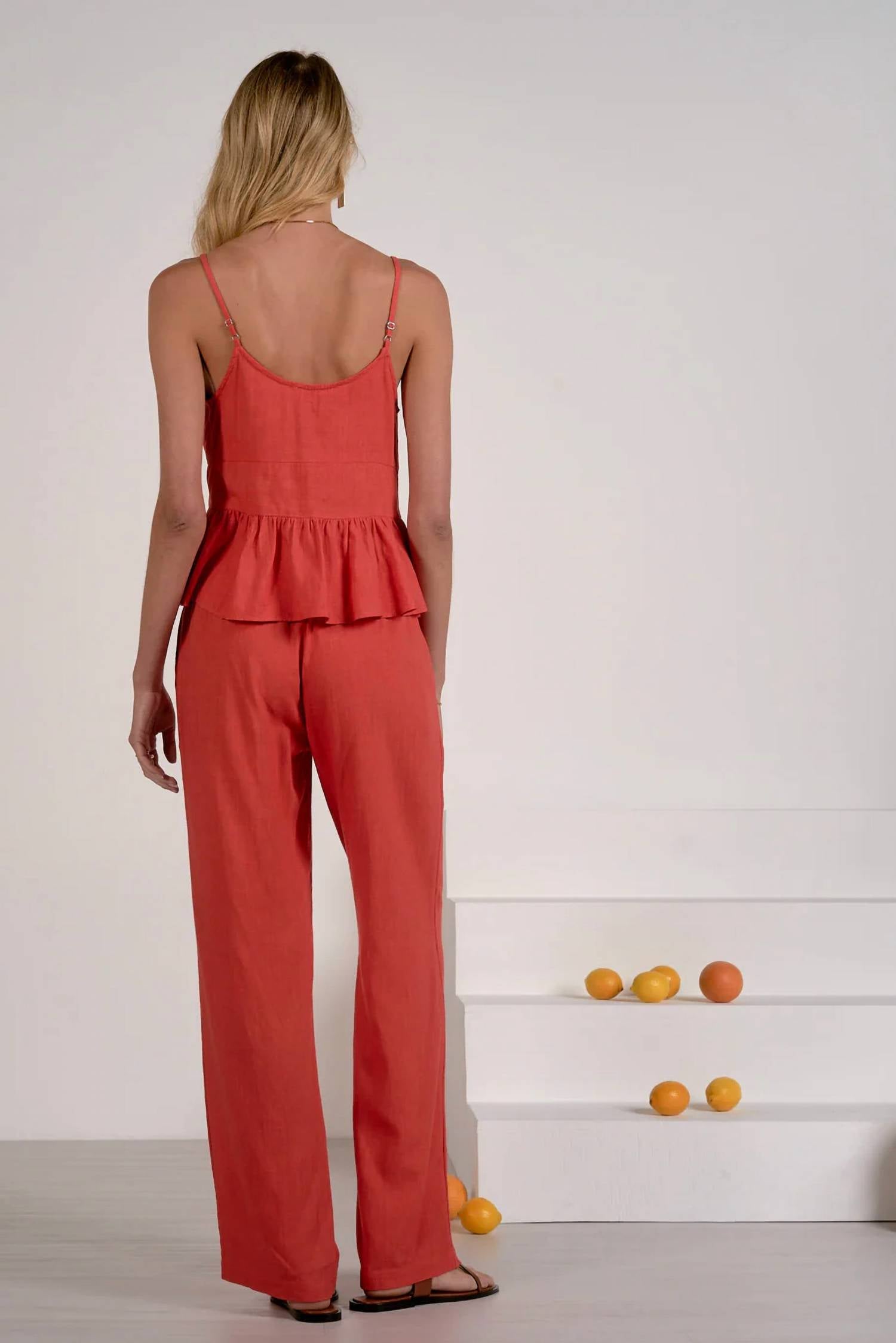 Elan - Tioni Tie Front Top