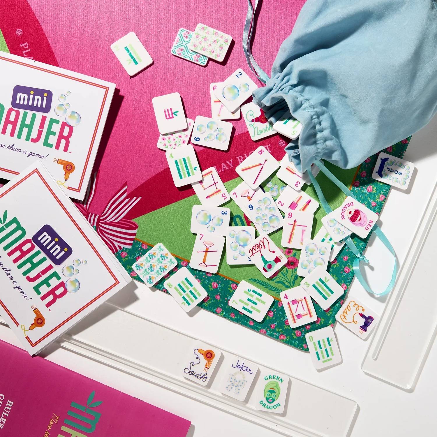 Mini Mahjer - Bubbles & Bows Complete Game Set