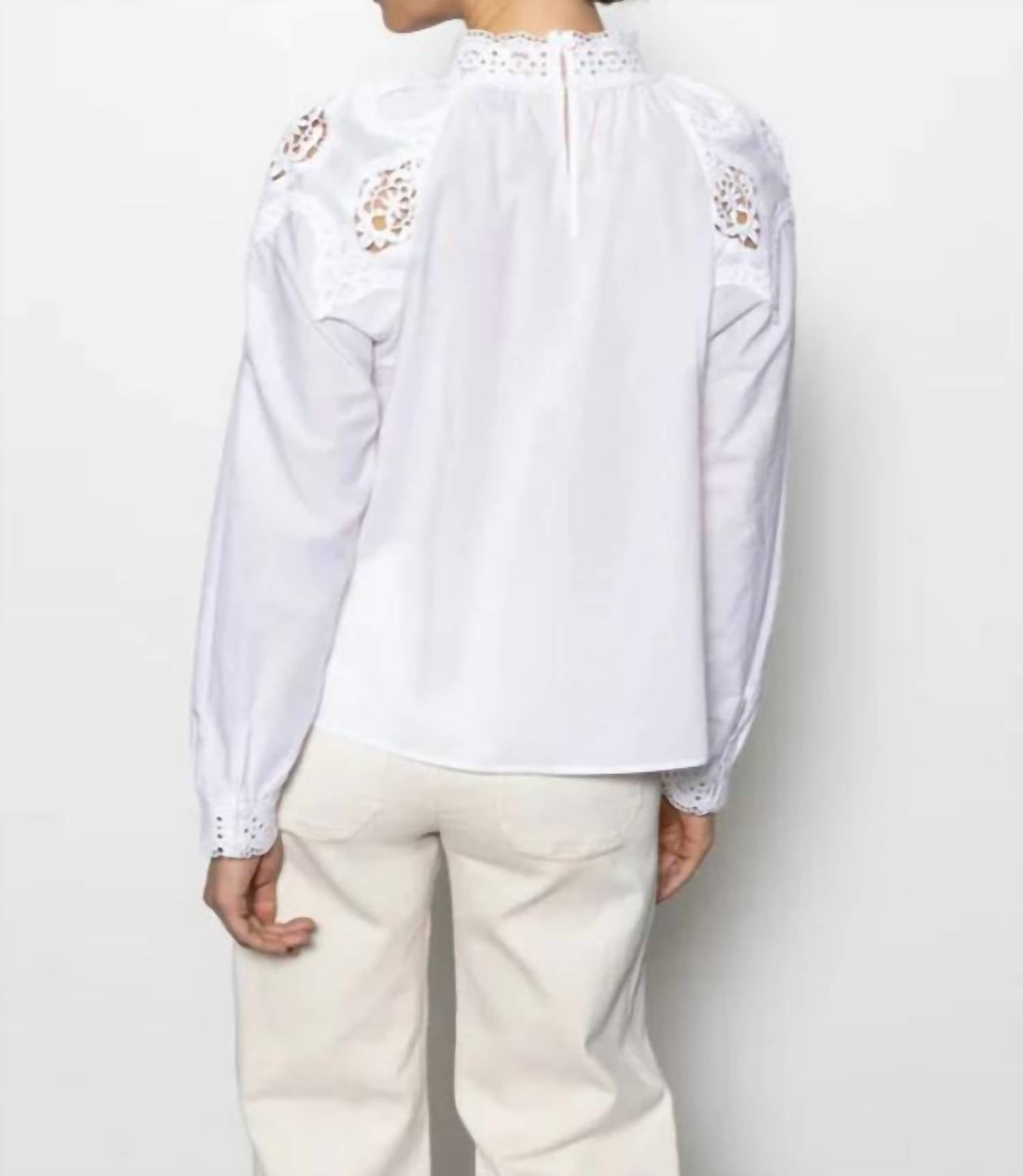 Sanctuary - Lace Popover Blouse