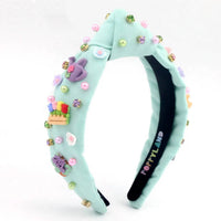 Poppyland Girls Garden Headband in green - kids' accessory