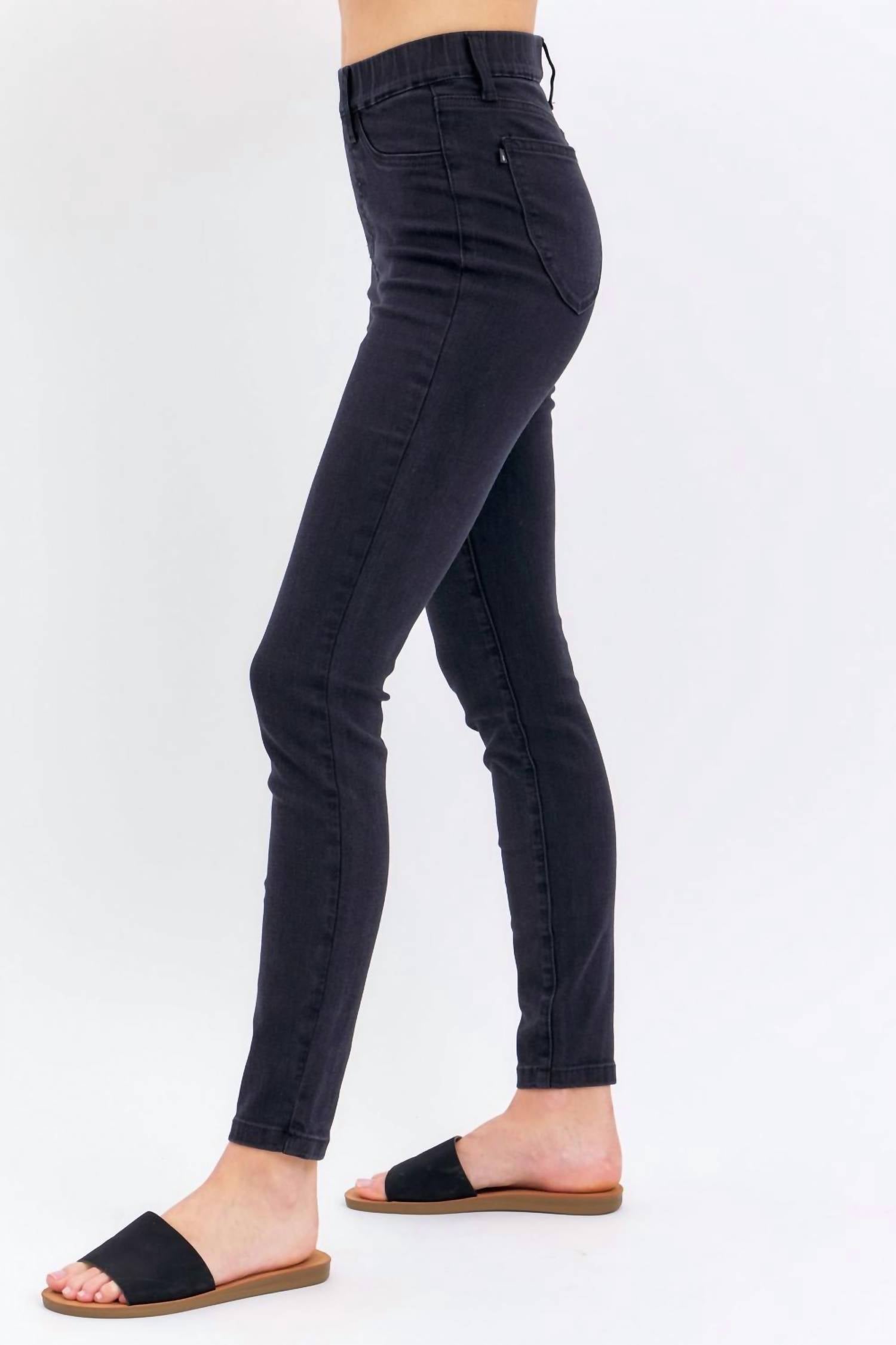 Judy Blue - High Waist Pull On Skinny Jeans