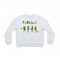 Unfortunate Portrait - Unisex Pickleball Crewneck Sweatshirt
