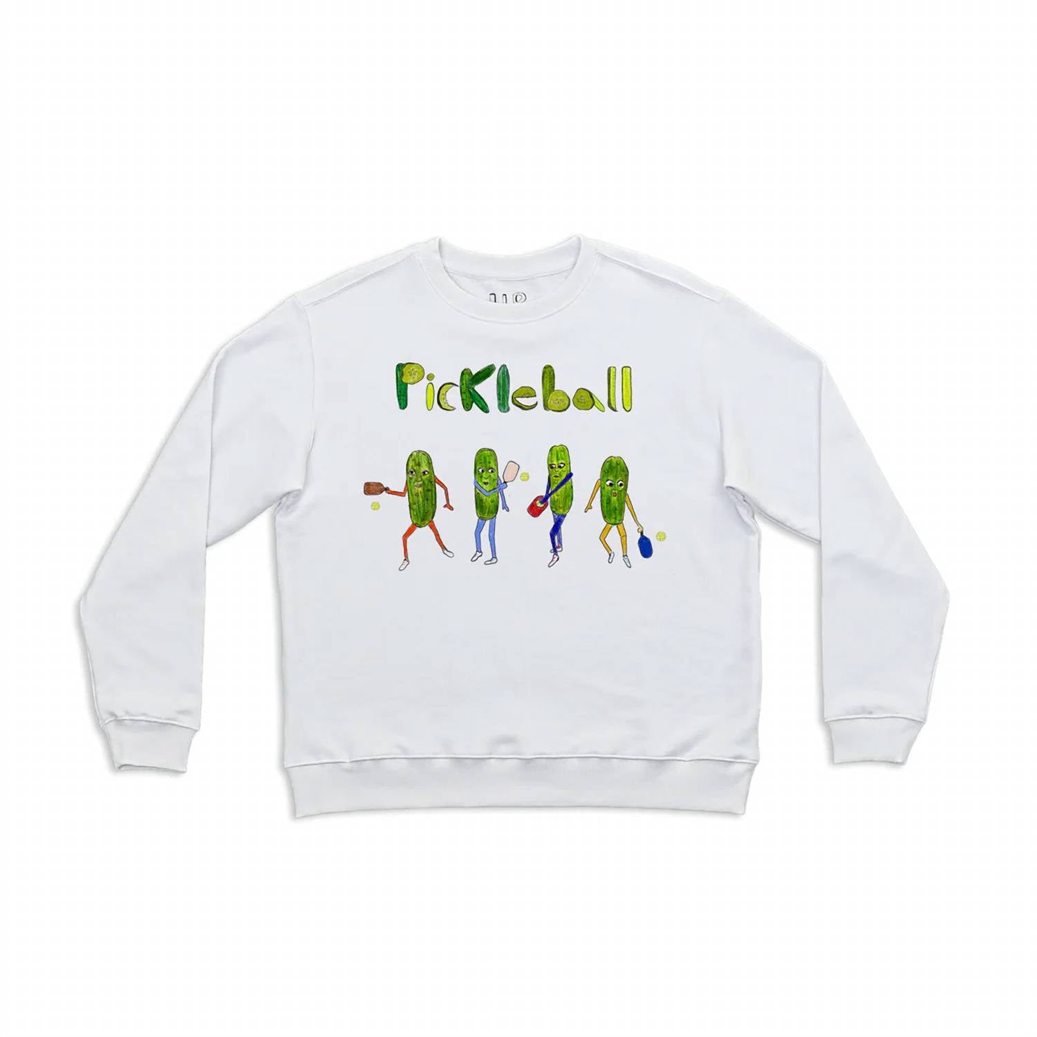 Unfortunate Portrait - Unisex Pickleball Crewneck Sweatshirt