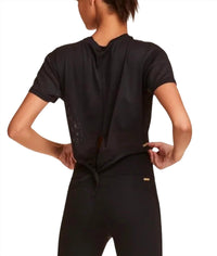 Alala - Tie Back Crop Tee