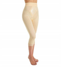 Rago - High Waist Capri Pant Liner With Tummy Control Satin Panel