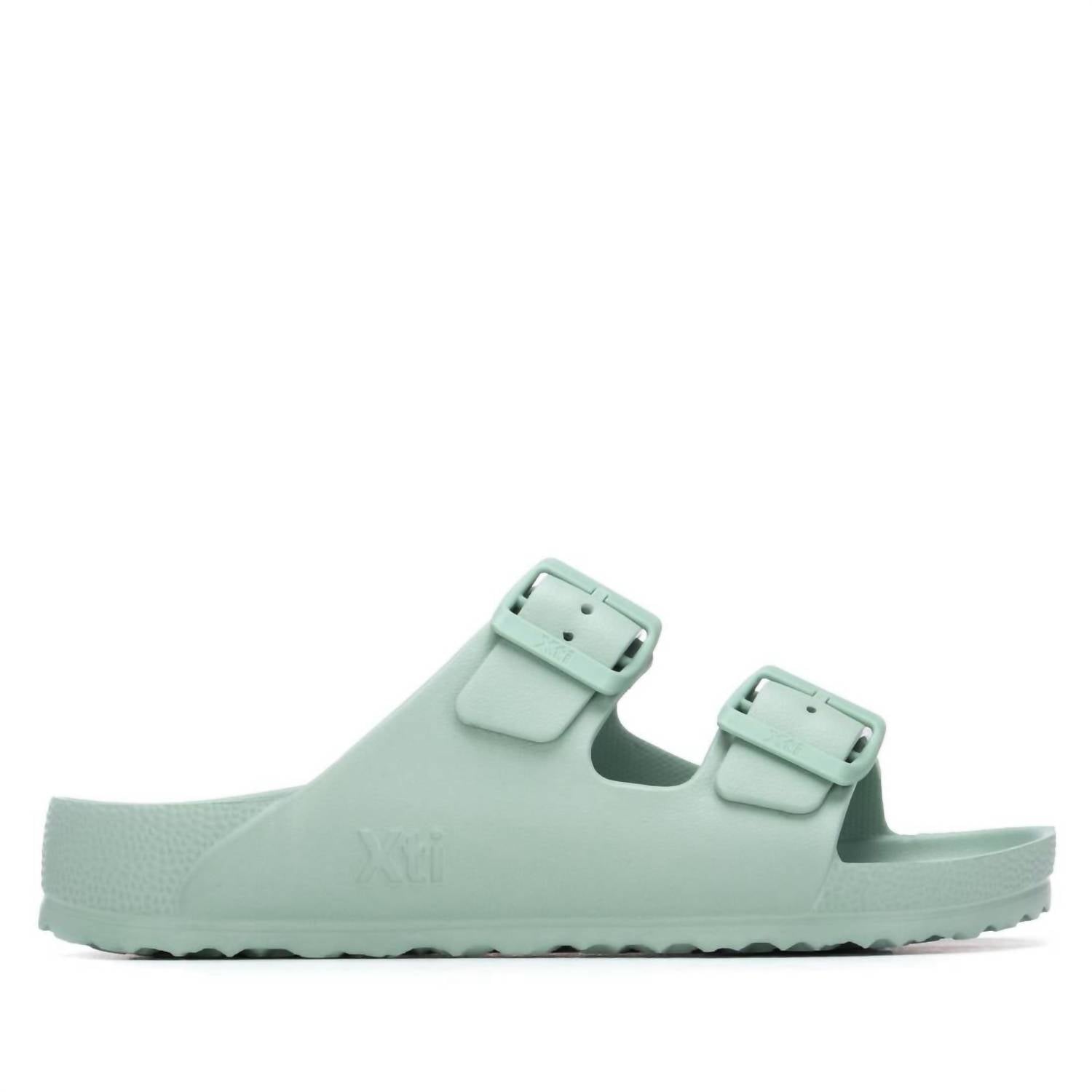 Xti Women's Pu Sandal in aqua - women's sandal