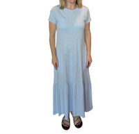 Elliott Lauren - Ruffle Short Sleeve Maxi Dress