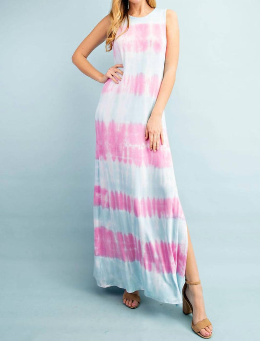 Jersey Tie Dye Maxi Dress