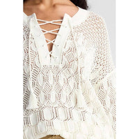 A.L.C. - Keri Crochet Knit Sweater