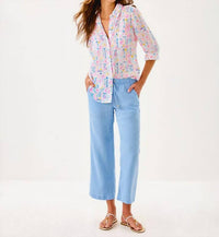 Lilly Pulitzer - Brawley Linen Crop Pant