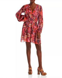 A.L.C. - Elise Silk Floral Mini Dress
