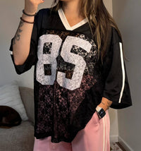Mimosa - Stevie Lace Contrast Jersey Top