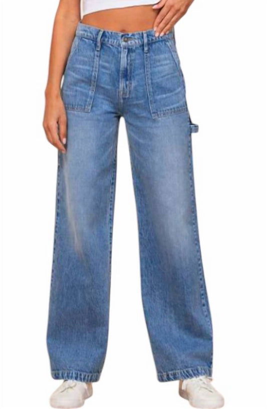 Hidden - Carpenter High Rise Wide Leg Dad Jeans