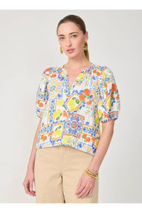 Gilner Farrar - Callie Short Sleeve Blouse