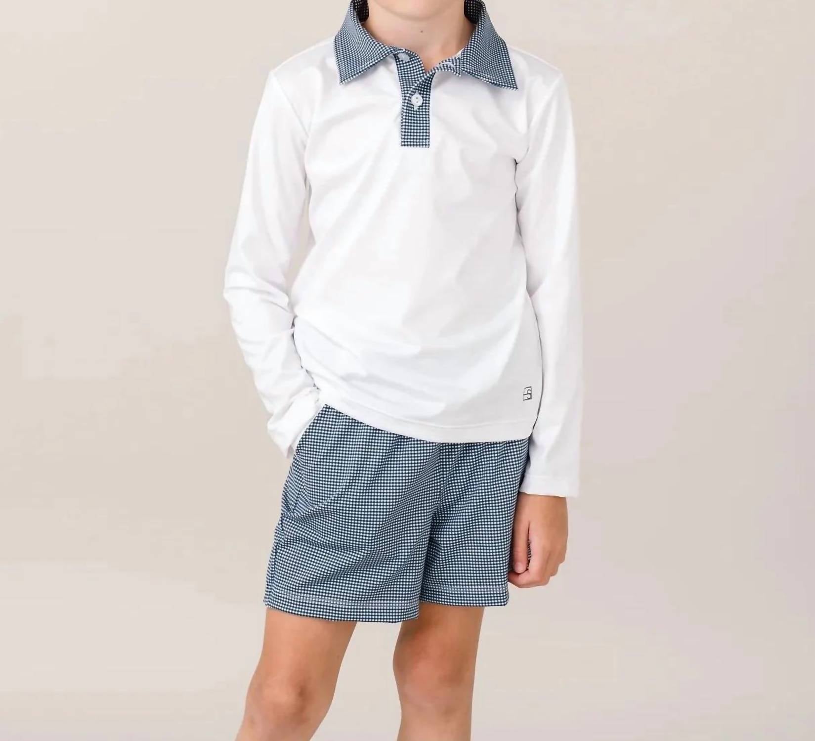 Set Athletics - Parker Polo Long Sleeve Top