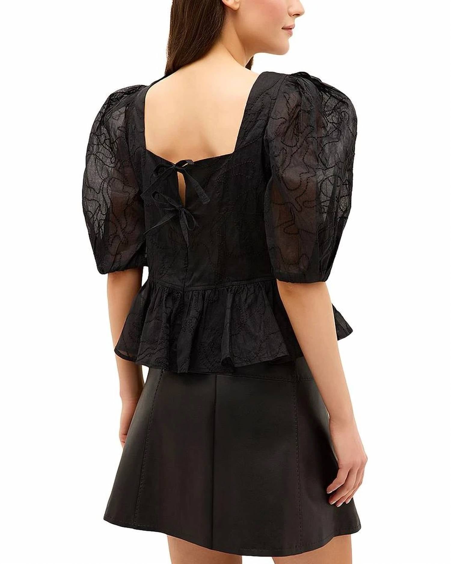 Marie Oliver - Orla Short Sleeve Top